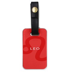 Zodiac Leo Luggage Tags (one Side)  by Mariart