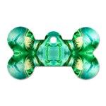 Green Lantern 3D Effect Dog Tag Bone (One Side) Front