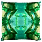 Green Lantern 3D Effect Standard Flano Cushion Case (One Side) Front