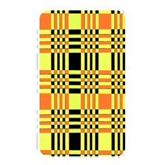 Yellow Orange And Black Background Plaid Like Background Of Halloween Colors Orange Yellow And Black Memory Card Reader by Simbadda