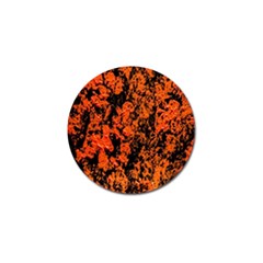 Abstract Orange Background Golf Ball Marker (10 Pack) by Nexatart