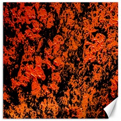 Abstract Orange Background Canvas 12  X 12   by Nexatart