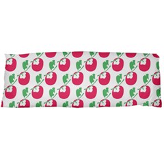 Fruit Pink Green Mangosteen Body Pillow Case (dakimakura) by Mariart