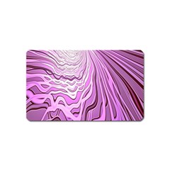 Light Pattern Abstract Background Wallpaper Magnet (name Card) by Nexatart