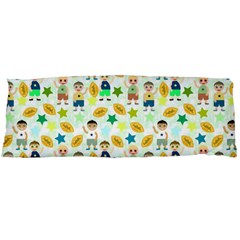 Football Kids Children Pattern Body Pillow Case (dakimakura) by Nexatart