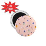 Papaya Apple Cherry Wine Fruit Pink Purple 1.75  Magnets (100 pack)  Front