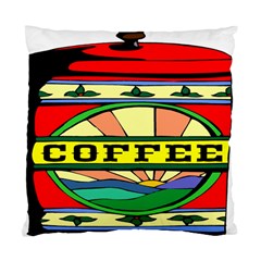 Coffee Tin A Classic Illustration Standard Cushion Case (two Sides) by Nexatart