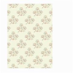 Seamless Floral Pattern Large Garden Flag (two Sides) by TastefulDesigns