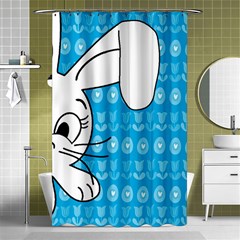 Easter Bunny  Shower Curtain 48  X 72  (small)  by Valentinaart