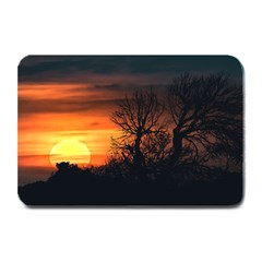 Sunset At Nature Landscape Plate Mats by dflcprints