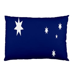 Flag Star Blue Green Yellow Pillow Case by Mariart