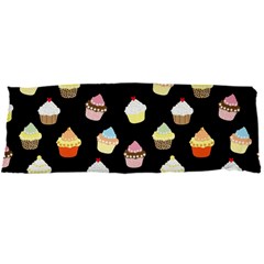 Cupcakes Pattern Body Pillow Case Dakimakura (two Sides) by Valentinaart