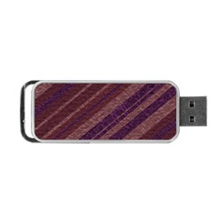 Stripes Course Texture Background Portable Usb Flash (one Side) by Nexatart