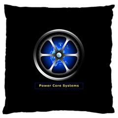 Power Core Large Cushion Case (two Sides) by linceazul