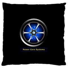 Power Core Standard Flano Cushion Case (one Side) by linceazul