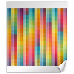 Background Colorful Abstract Canvas 8  X 10  by Nexatart