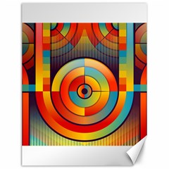 Abstract Pattern Background Canvas 12  X 16   by Nexatart