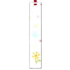 Flower Floral Star Balloon Bubble Large Book Marks by Mariart