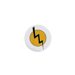 Lightning Bolt 1  Mini Buttons by linceazul