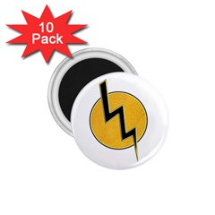 Lightning Bolt 1 75  Magnets (10 Pack)  by linceazul