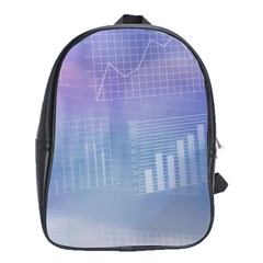 Business Background Blue Corporate School Bags (xl)  by Nexatart