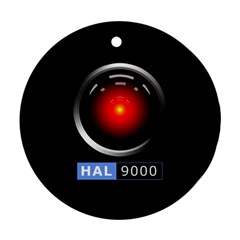 Hal 9000 Ornament (round) by linceazul