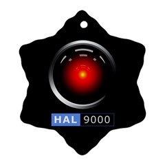 Hal 9000 Ornament (snowflake) by linceazul