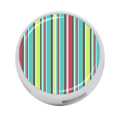 Colorful Striped Background  4-port Usb Hub (two Sides)  by TastefulDesigns