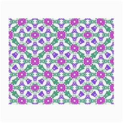 Multicolor Ornate Check Small Glasses Cloth (2-side) by dflcprints