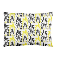 Tricolored Geometric Pattern Pillow Case by linceazul