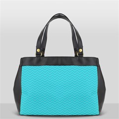 Blue Waves Pattern  Office Handbags by TastefulDesigns