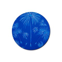 Floating Rubber Coaster (round)  by dawnsiegler