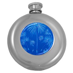 Floating Round Hip Flask (5 Oz) by dawnsiegler