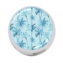 Watercolor Palms Pattern  4-port Usb Hub (two Sides)  by TastefulDesigns