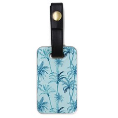 Watercolor Palms Pattern  Luggage Tags (one Side)  by TastefulDesigns