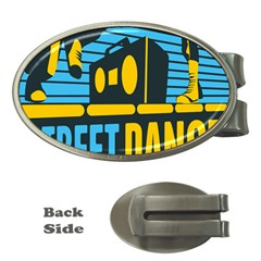 Street Dance R&b Music Money Clips (oval)  by Mariart