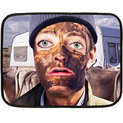 Shitfaced Fleece Blanket (mini) by RakeClag