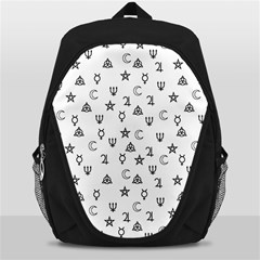 Witchcraft Symbols  Backpack Bag by Valentinaart