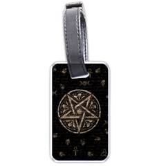 Witchcraft Symbols  Luggage Tags (one Side)  by Valentinaart