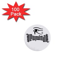 Illuminati 1  Mini Buttons (100 Pack)  by Valentinaart