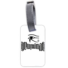 Illuminati Luggage Tags (one Side)  by Valentinaart