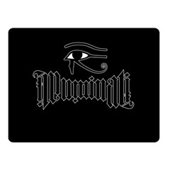 Illuminati Double Sided Fleece Blanket (small)  by Valentinaart