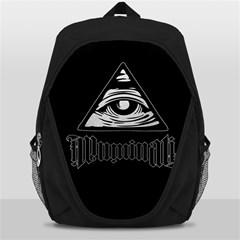 Illuminati Backpack Bag by Valentinaart