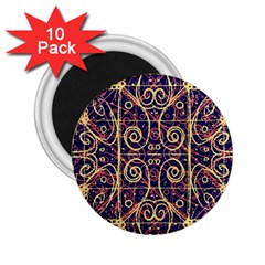 Tribal Ornate Pattern 2 25  Magnets (10 Pack)  by dflcprints