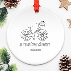 Amsterdam Ornament (round) by Valentinaart