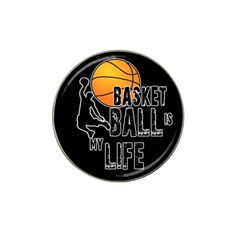 Basketball Is My Life Hat Clip Ball Marker (10 Pack) by Valentinaart