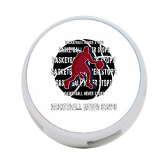 Basketball Never Stops 4-port Usb Hub (two Sides)  by Valentinaart