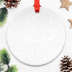 Pattern Ornament (round) by Valentinaart