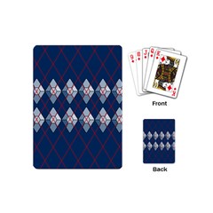 Diamonds And Lasers Argyle  Playing Cards (mini)  by emilyzragz