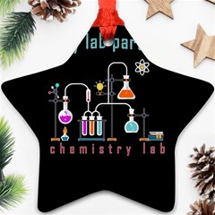 Chemistry Lab Ornament (star) by Valentinaart